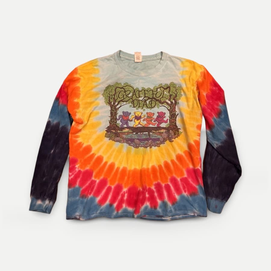 Tie-dye long sleeve, finished with Photolister