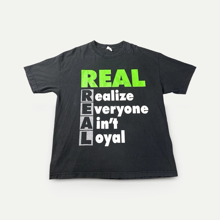 REAL graphic tee, finished with Photolister